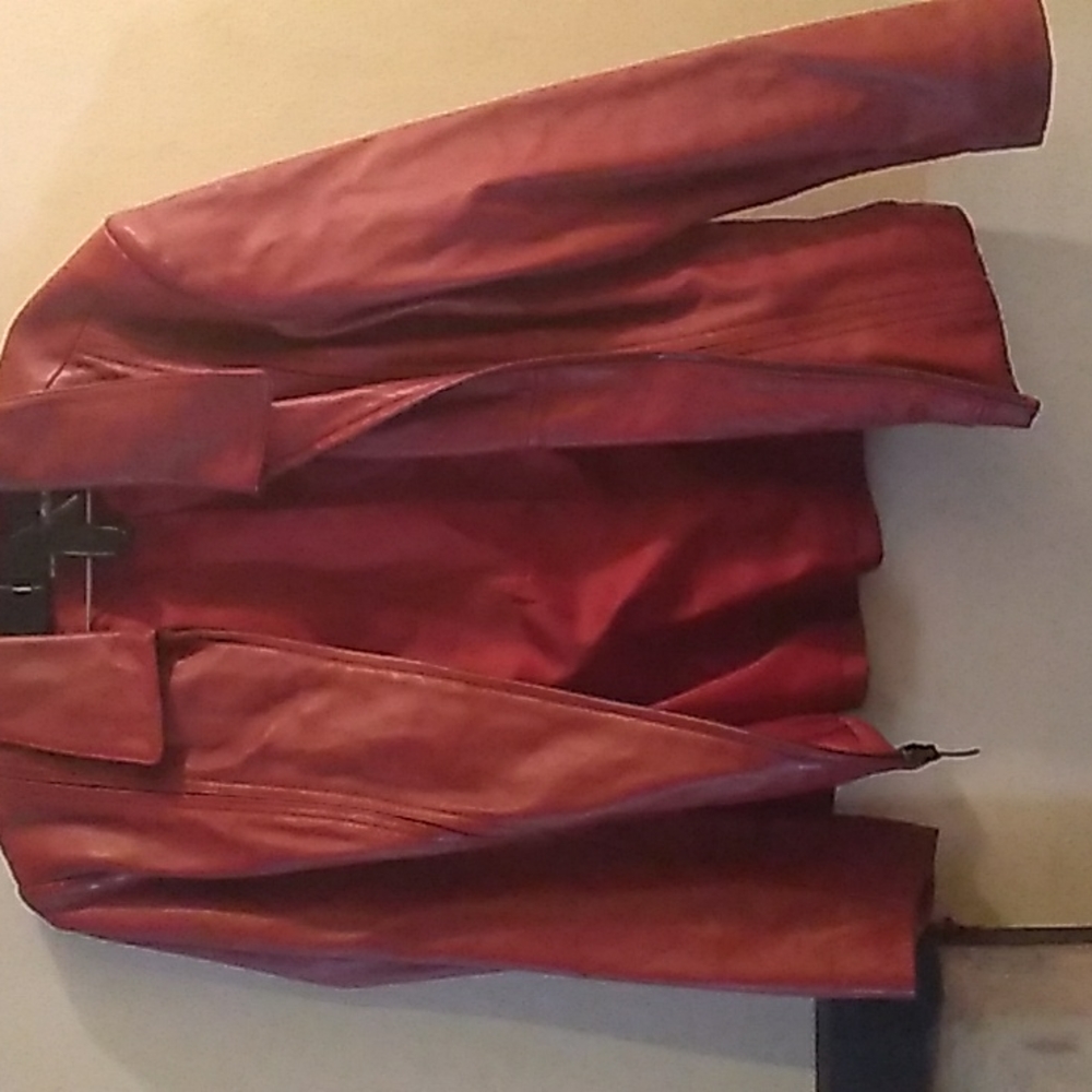 Red jacket